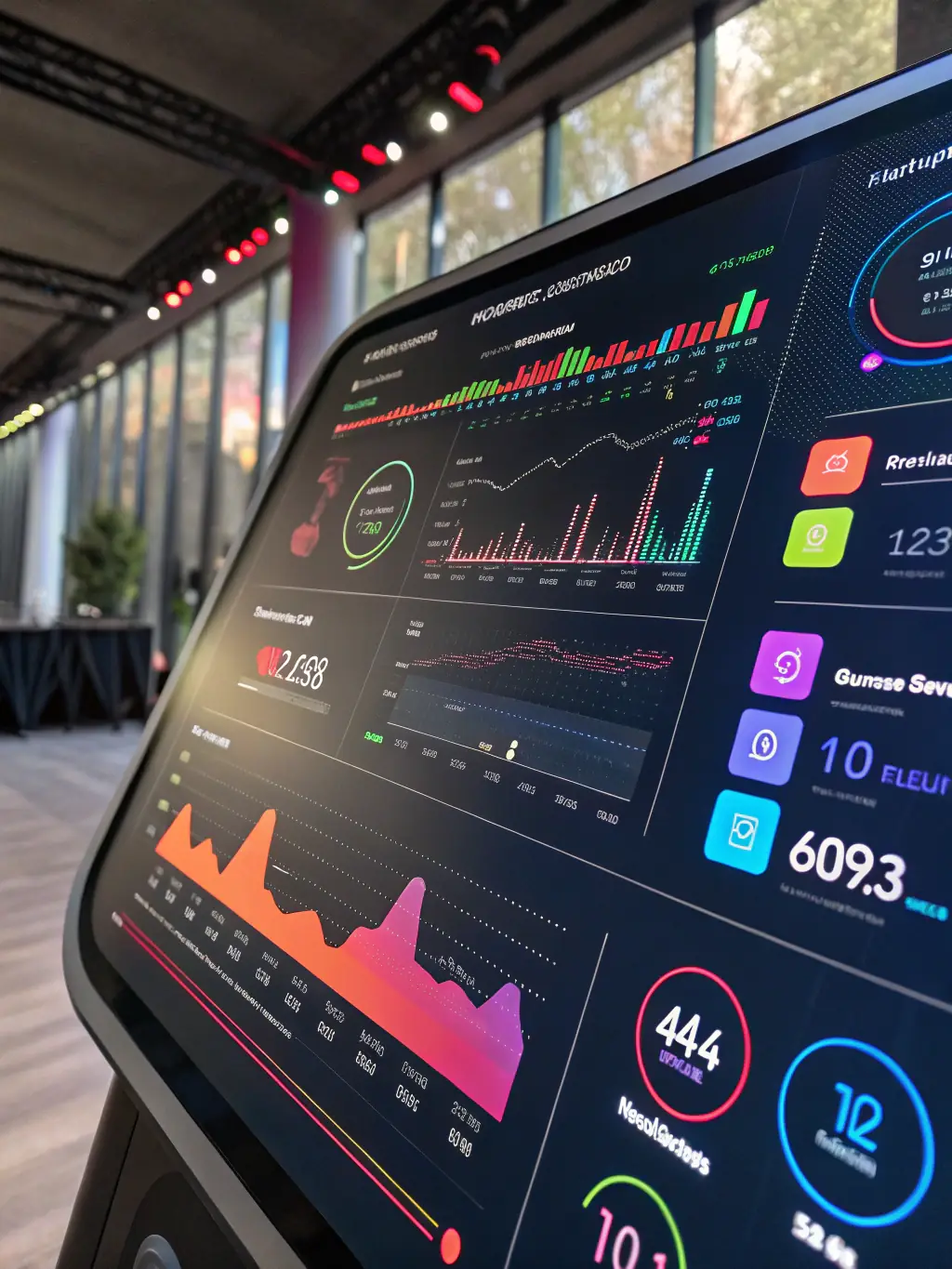 An AI-driven training plan generator interface, showing personalized workout routines and performance predictions based on individual athlete data.